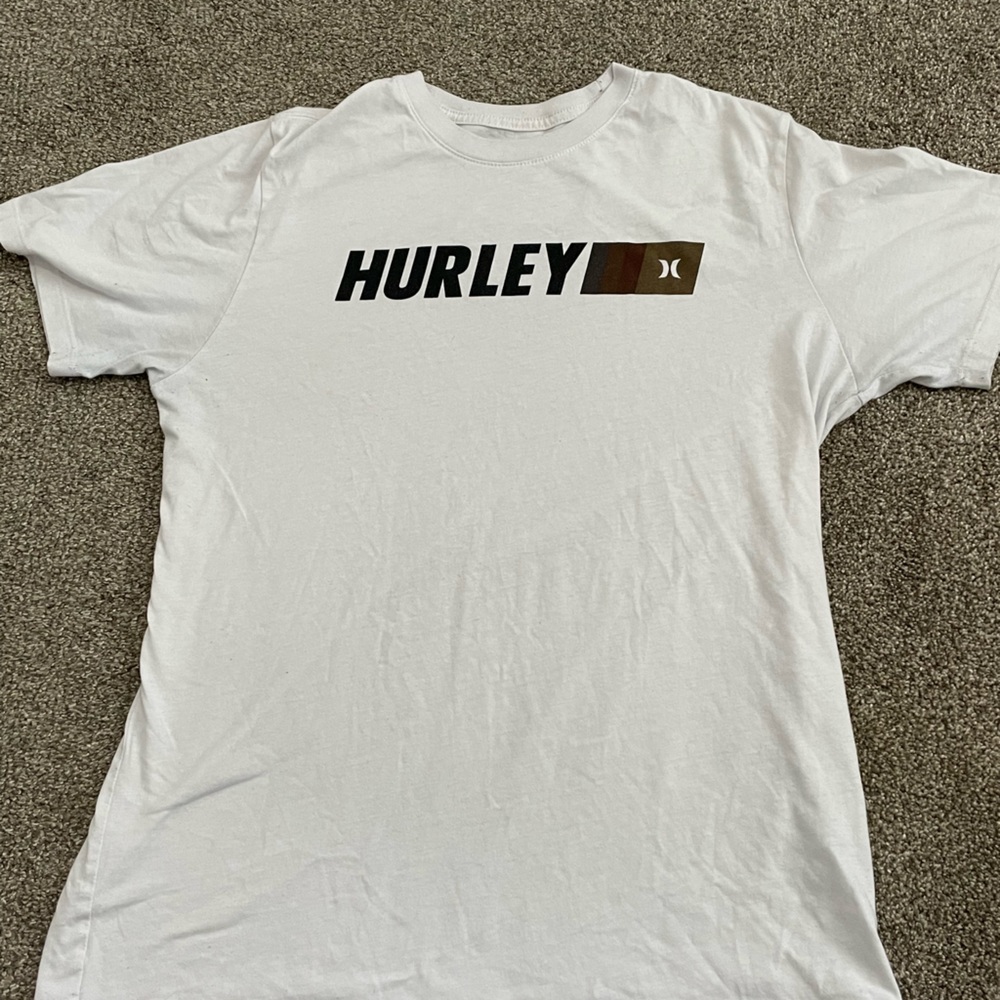 White Hurley shirt